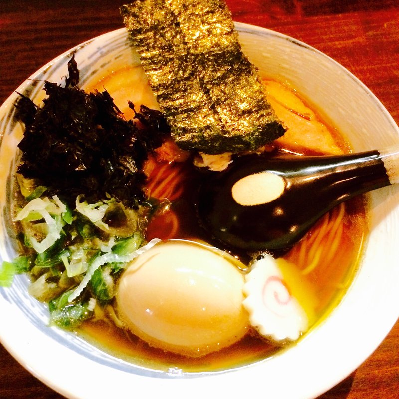 特製淡麗煮干soba(麺屋ざくろ)