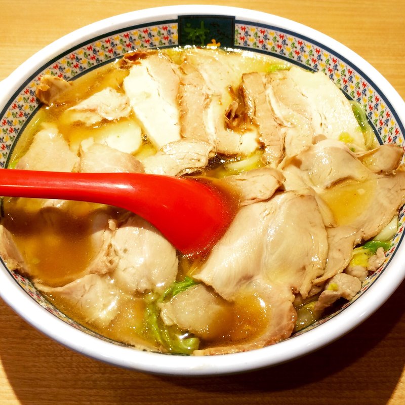 半チャーシューラーメン(どうとんぼり神座東京ドームシティ店 （ドウトンボリカムクラ）)