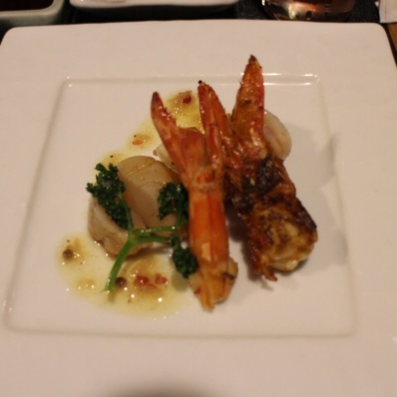 海老ホタテバター(ステーキしゃぶしゃぶ パンドラ)