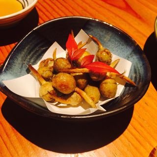 くわいの唐揚げ(多酒多彩しじ海)