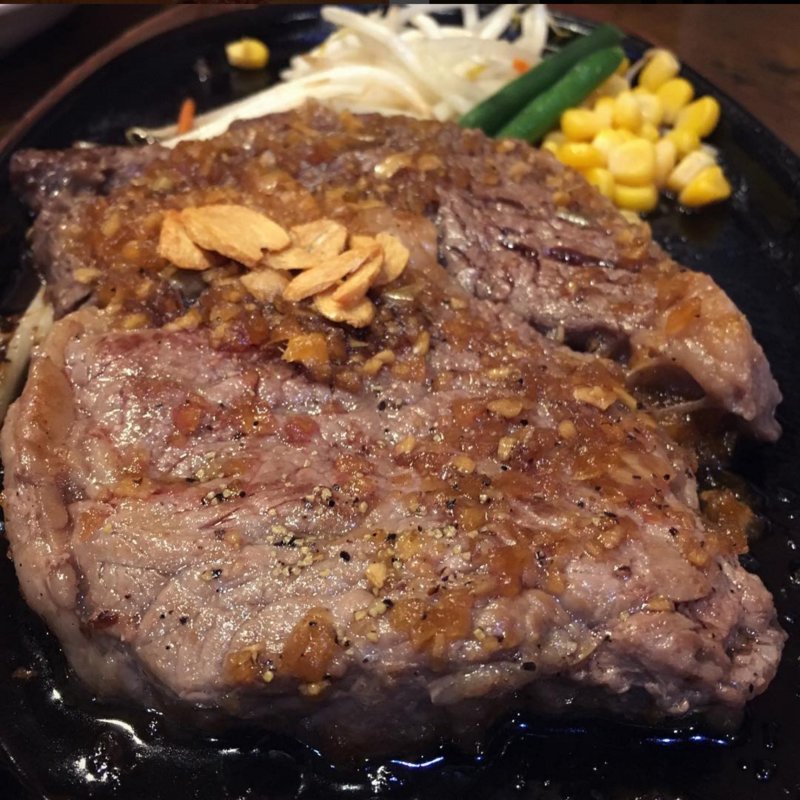 リブロースステーキ(ふらんす亭 新宿西口店)