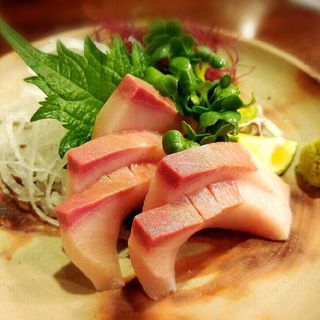 ぶりのお刺身(はりま茶屋)