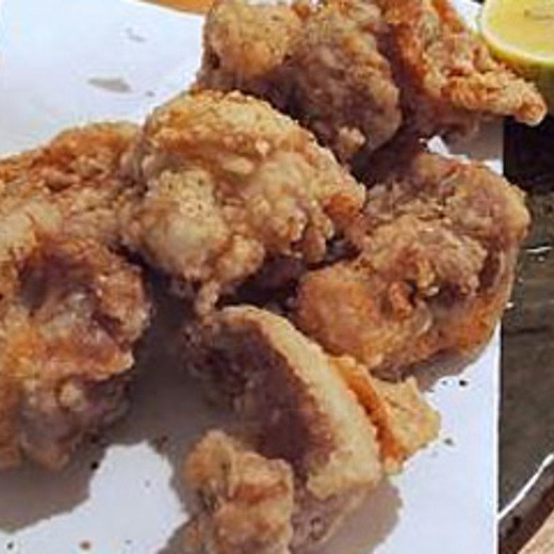 鶏肉の塩唐揚げ(おおはま)