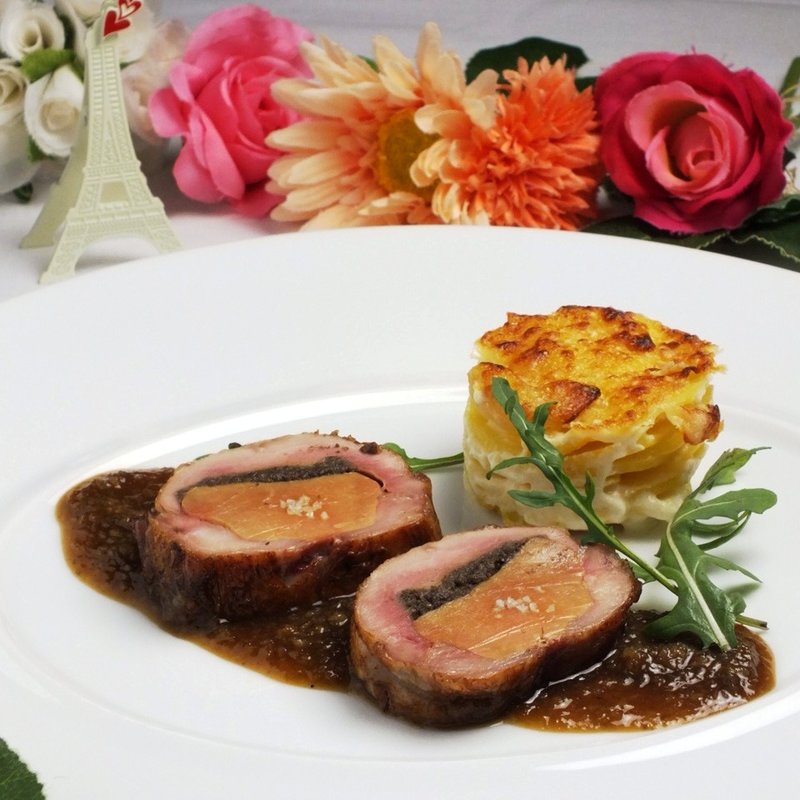 豚肉のテリーヌ仕立て(L’enfant coeur et coeur ランファン クーエクー)