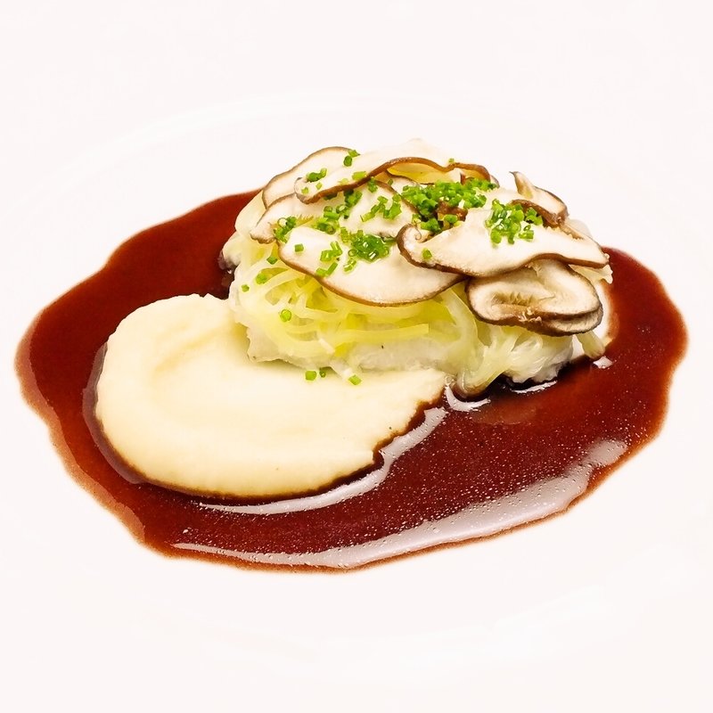 キャベツとキノコのグリル(L’enfant coeur et coeur ランファン クーエクー)