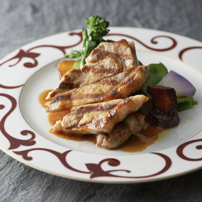 フランス産ウズラのグリエ(ル・コントワール・ドゥ・レジオン)