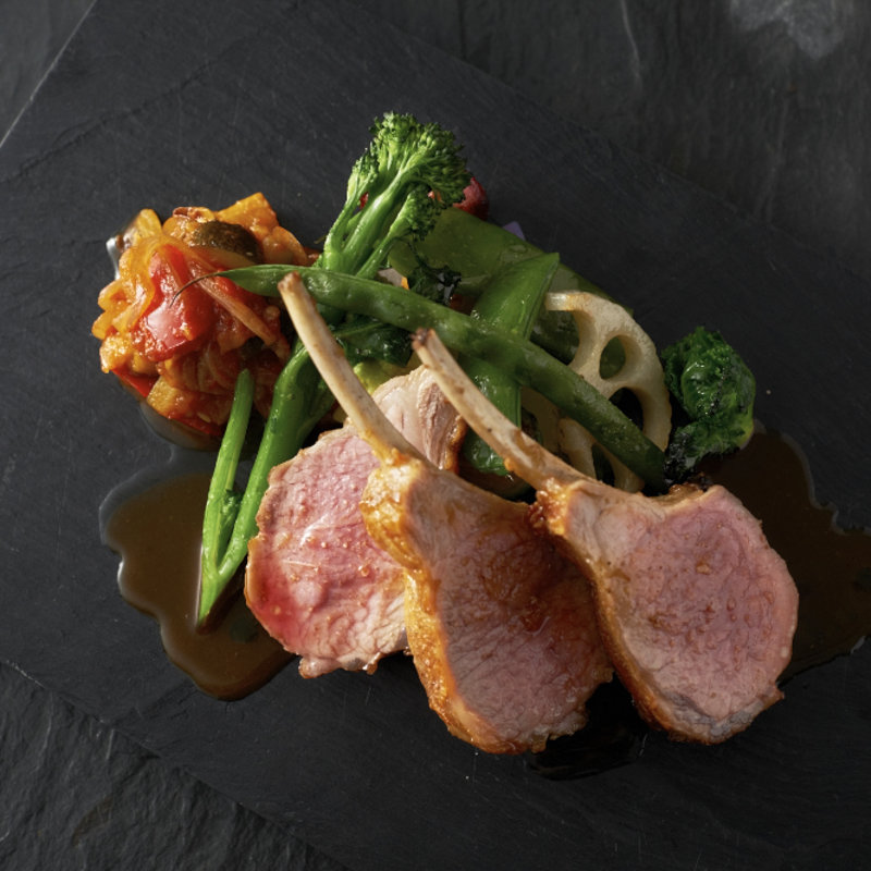 仔羊のロースト (ル・コントワール・ドゥ・レジオン)