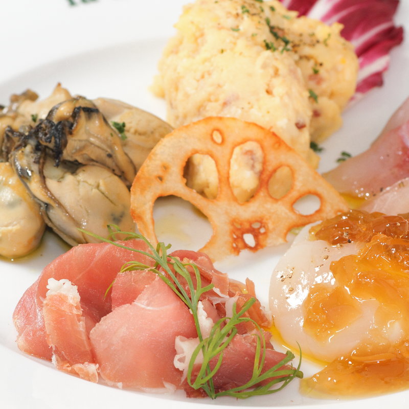 前菜の盛り合わせ(ル・ジャルダン・デ・サヴール)