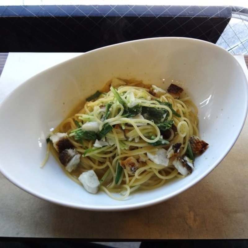 すずきとスダチのパスタ(Little cucina Yume )