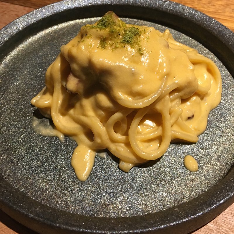 鴨ボナーラ(Na Camo guro (なかもぐろ))