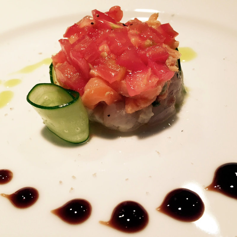 白身とトマトのタルタル(La Mere（ラ・メール）)