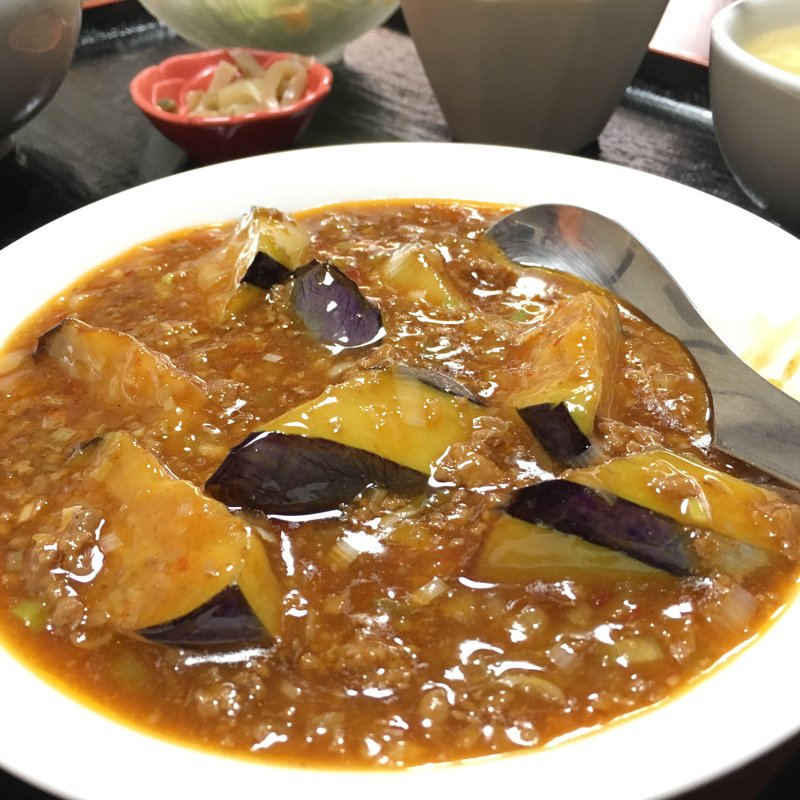 麻婆茄子(999小籠包 （サンキューショウロンポウ）)