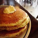 Buttermilk pancakes & bacon(Corner Bakery Cafe)