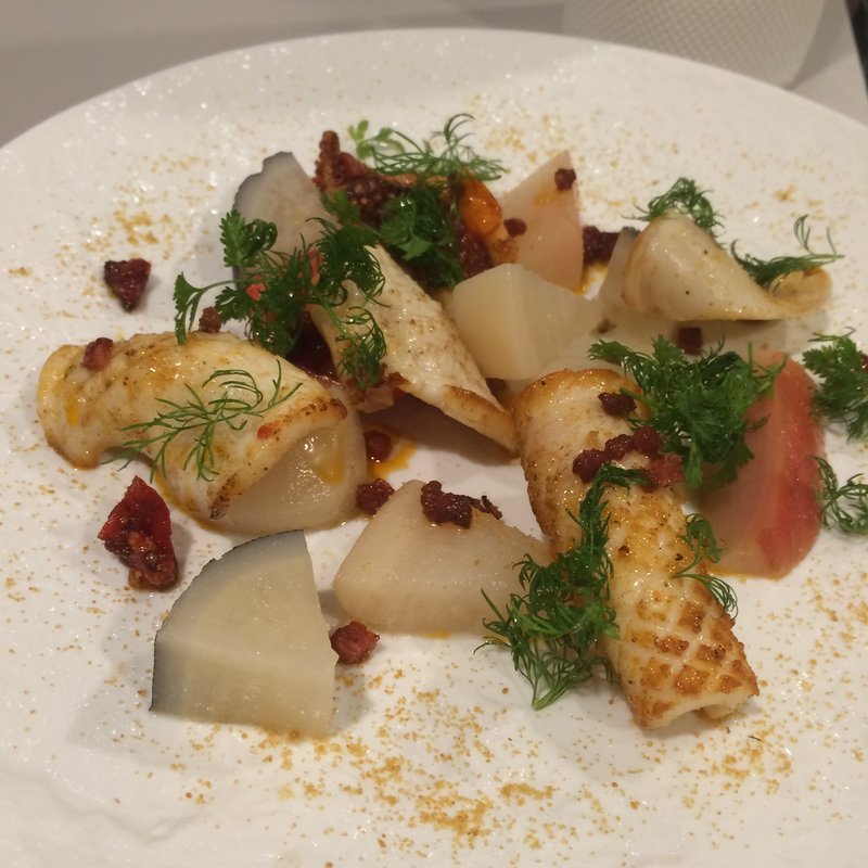 イカと野菜のグリル(Lien)