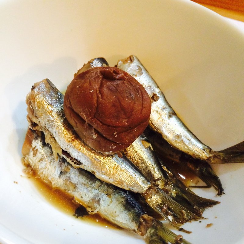 小鰯の梅煮(塩梅)