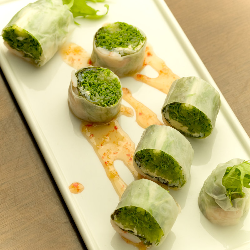 野菜の春巻き(オリエンタルダイニング ローブ 渋谷店)
