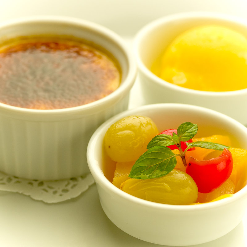 クリームブリュレ(オリエンタルダイニング ローブ 渋谷店)