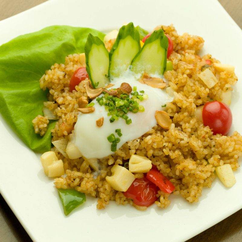 石焼タコライス(オリエンタルダイニング ローブ 渋谷店)