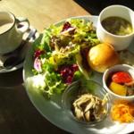 サラダ＆スープのパンプレート(コトカフェ)