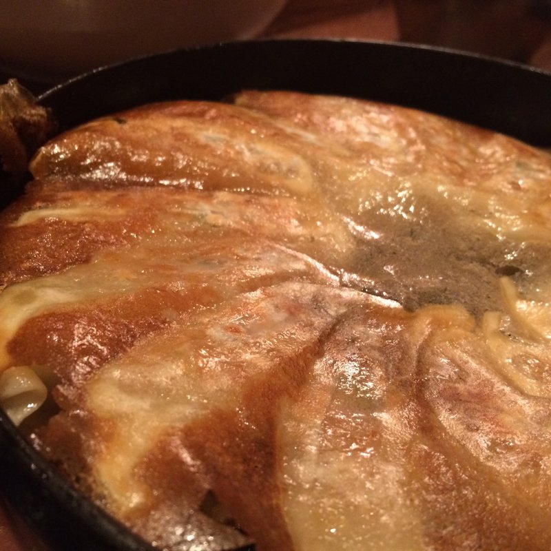 鉄板餃子(獅子丸)