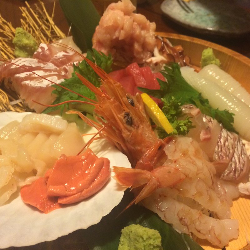 刺し盛(居酒屋　参吉)