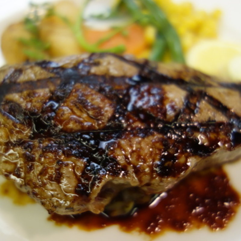 サービスロース200g(ステーキハウスそよかぜ)