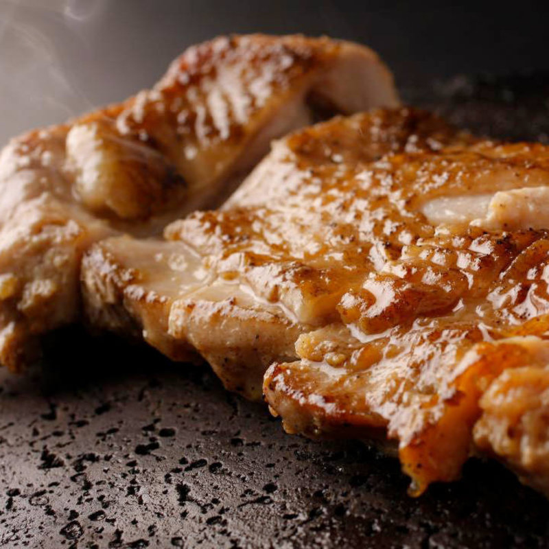 柚子チキンの溶岩焼(溶岩焼ダイニング bonbori 新宿店 （bonbori）)