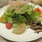 HATAKEの野菜スペシャルランチセット(ハタケカフェ)