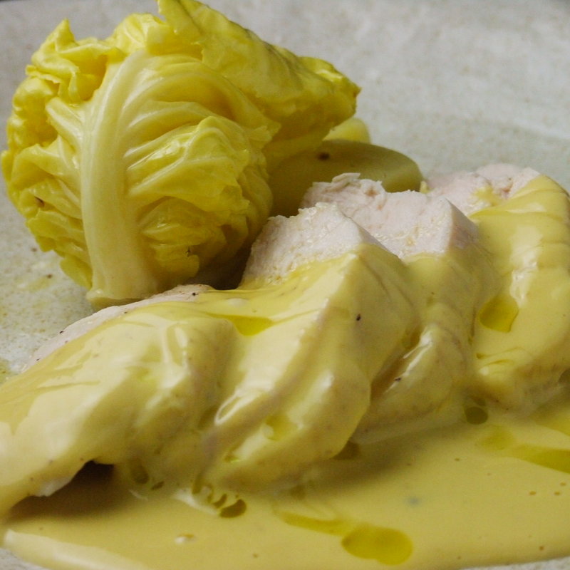 鶏ささみとキャベツソース(イル グラーノ )