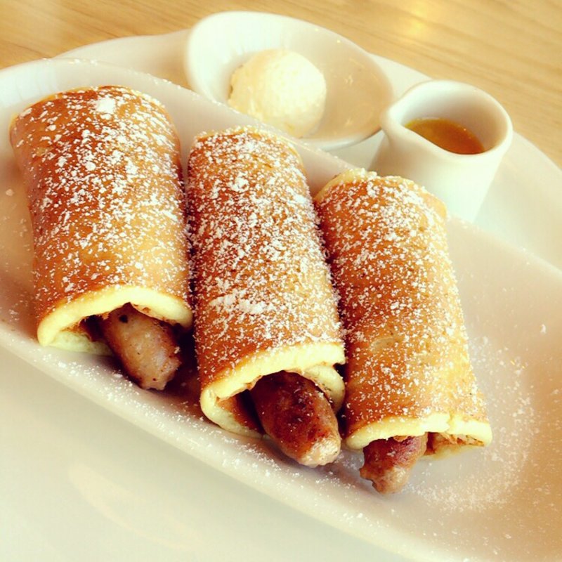 毛布でくるんだ3匹のこぶた(オリジナルパンケーキハウス 原宿店 )