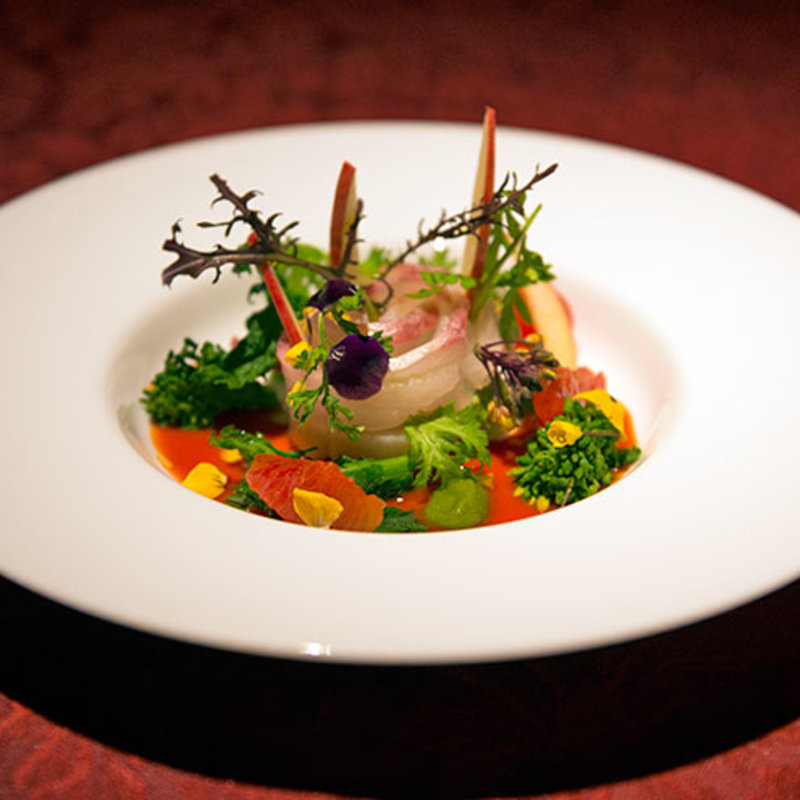 カンパチのサラダ仕立て(LucianoShow)