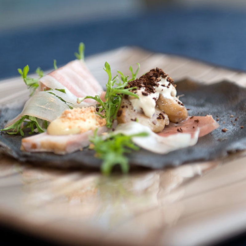 生ハムのチーズ仕立て(LucianoShow)