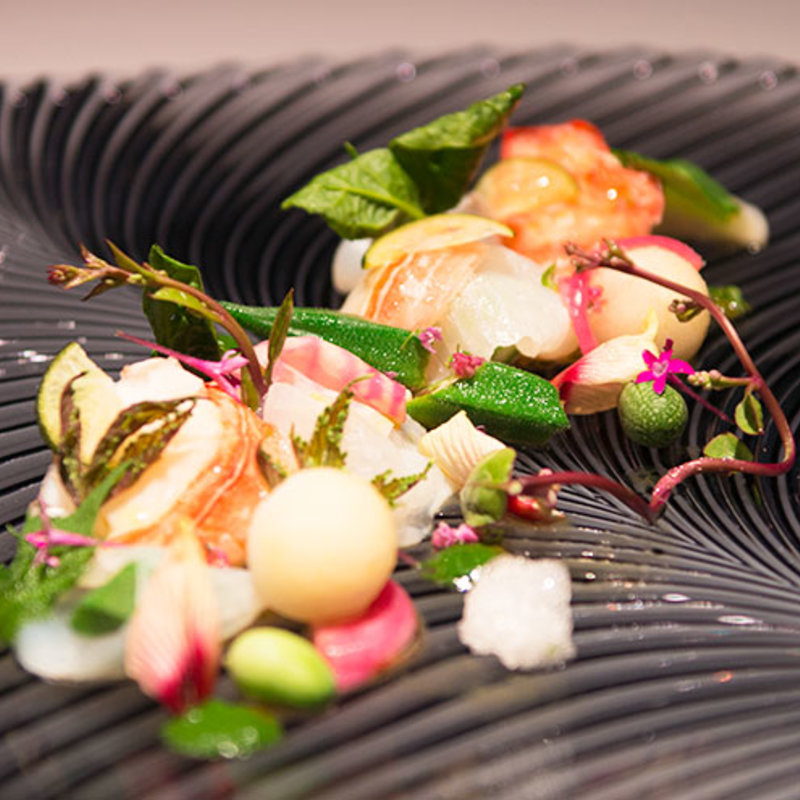 鮮魚のカルパッチョ(LucianoShow)