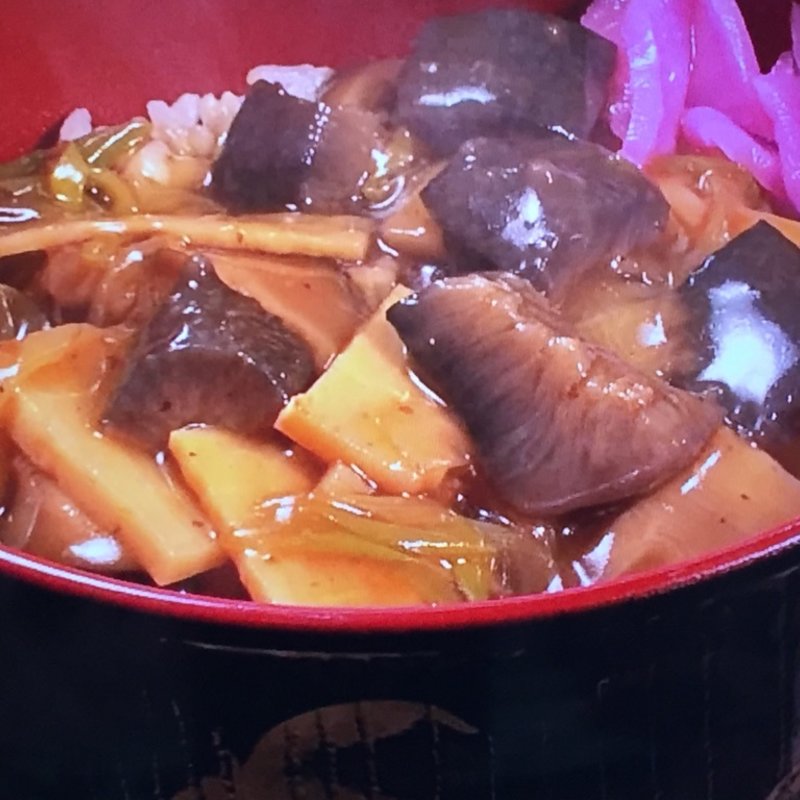 干しなまこ丼(なぎさ )