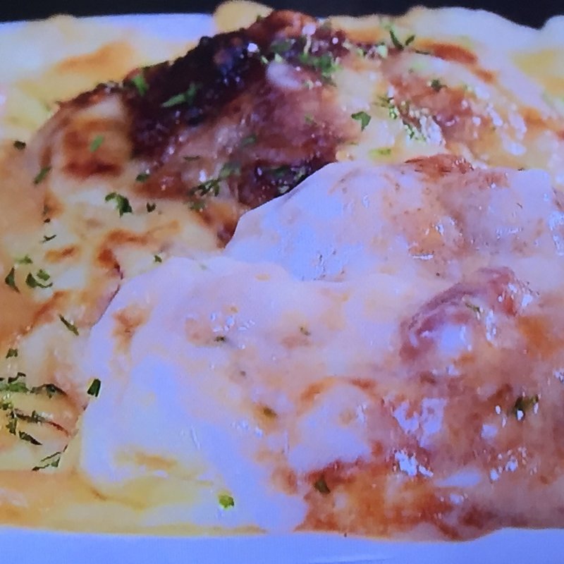 ハンバーグライスグラタン(里 （さと）)