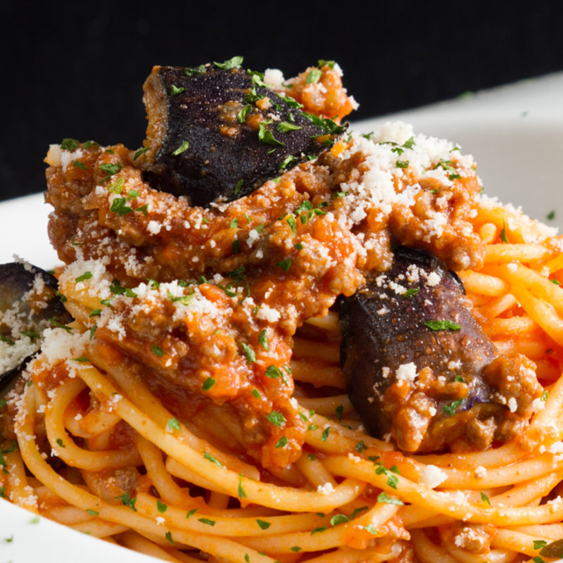 ナスのトマトパスタ(ルーツ　ロッポンギ （ROOTS 　ROPPONGI）)