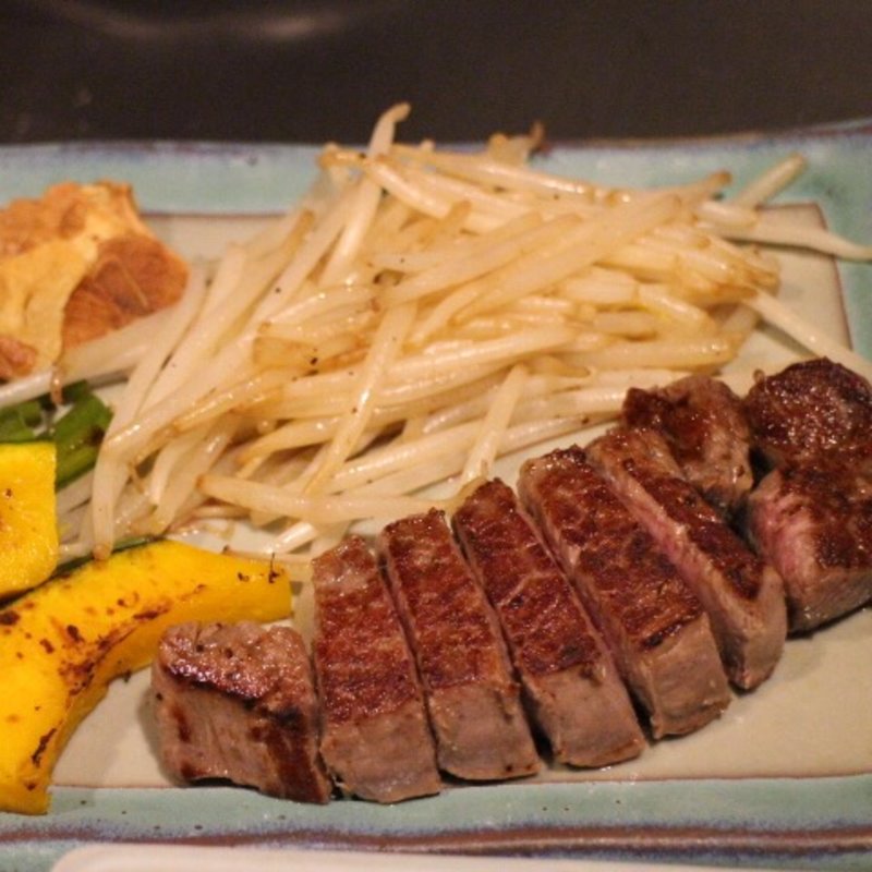 上ヒレステーキ(ステーキしゃぶしゃぶ パンドラ)