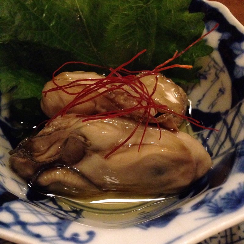 自家製牡蠣のオイル漬け(和さび )