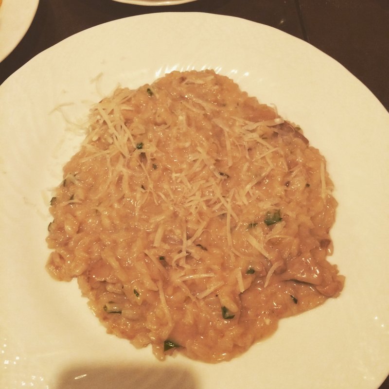 ポルチーニ茸のリゾット(Cuore)