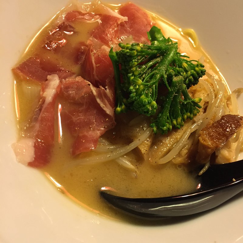 生ハムラーメン(バリバール 福島店)