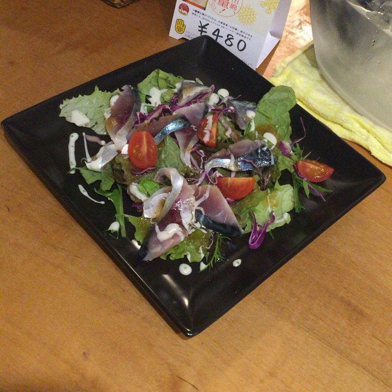 しめ鯖のカルパッチョ(みっきー食堂)