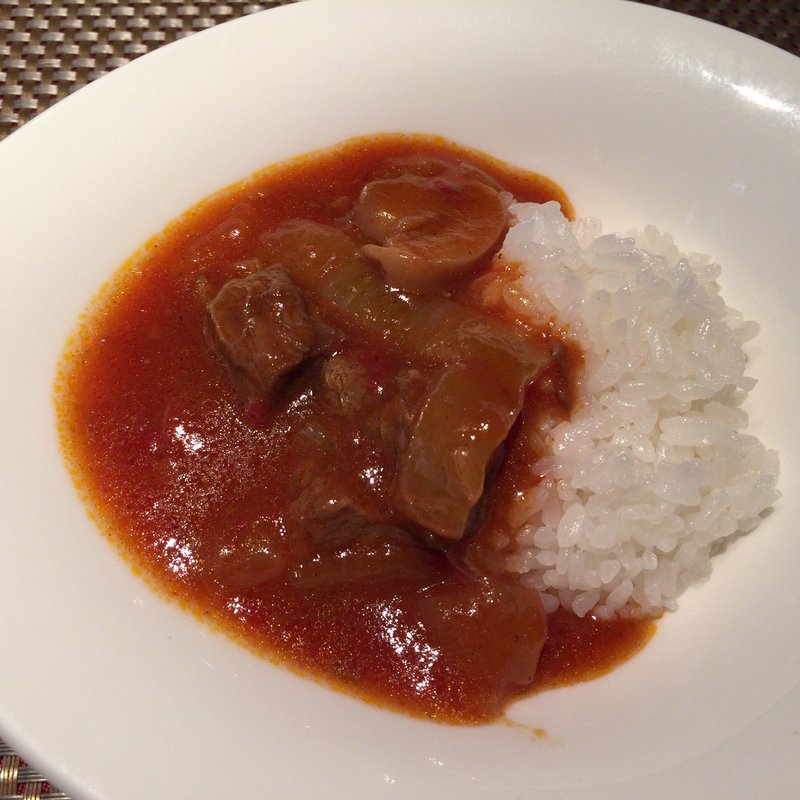 締めのハッシュドビーフ(銀座 響ブッフ)