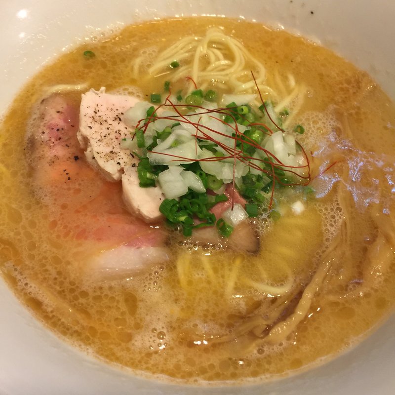 鳥白湯らーめん(中華そば はざま)