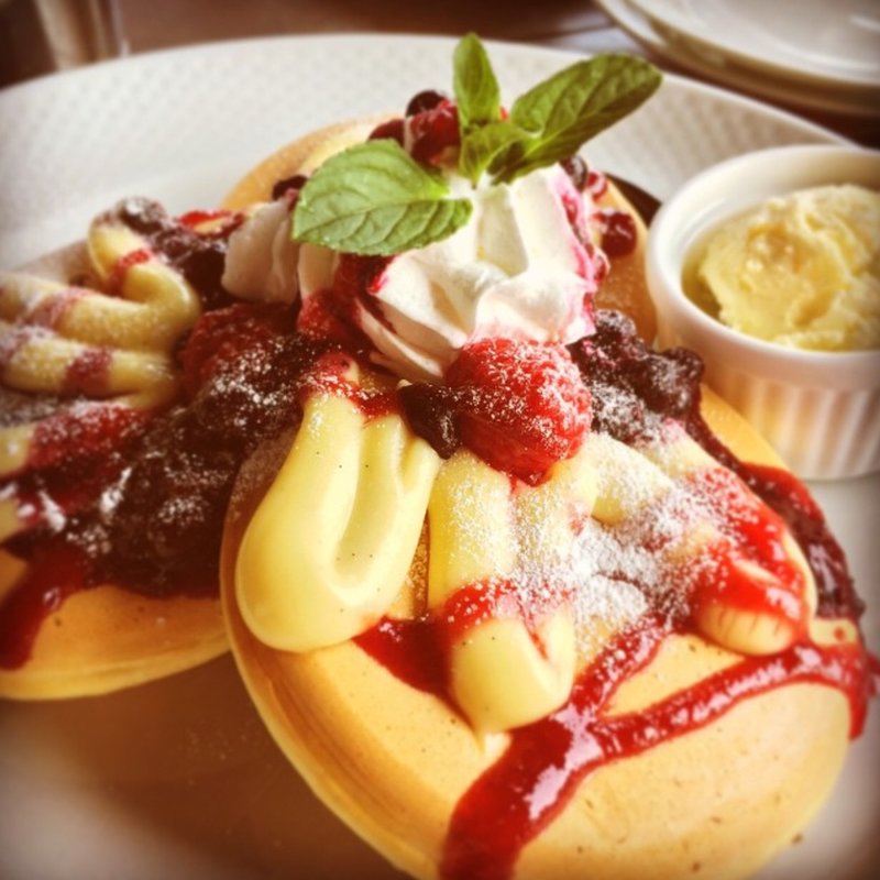 パンケーキ(癒し空間 佐藤本店)