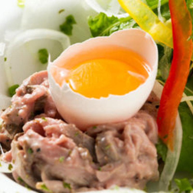 ローストビーフのユッケ(旬鮮食房 猿家 千葉店 )