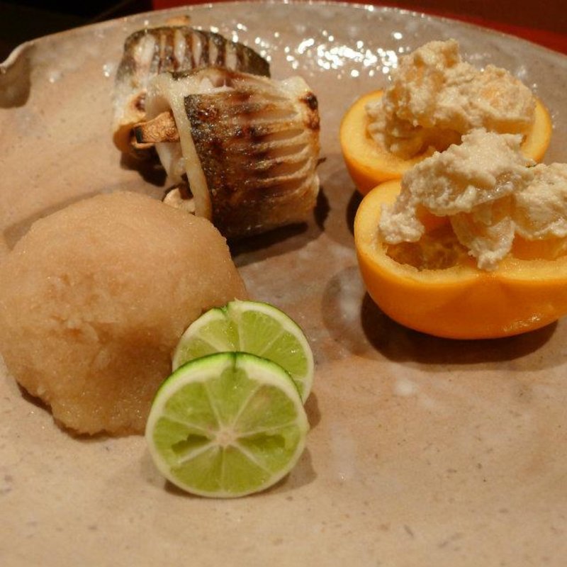 前菜の三種盛り(礼讃)