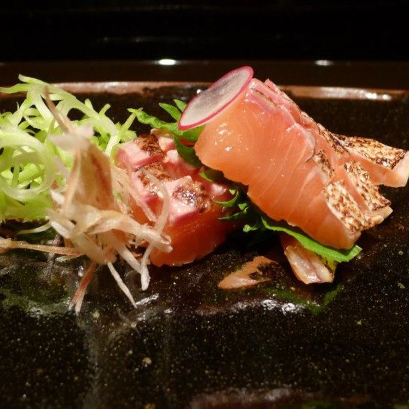 炙り鮮魚の盛り合わせ(礼讃)