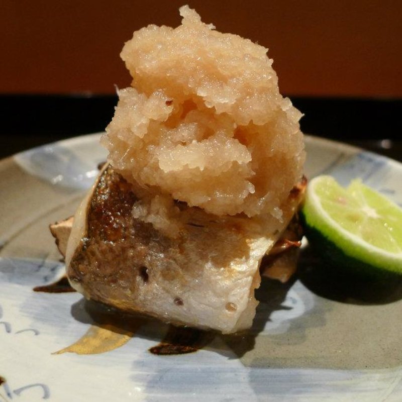 鰆の塩焼き　大根おろし(礼讃)