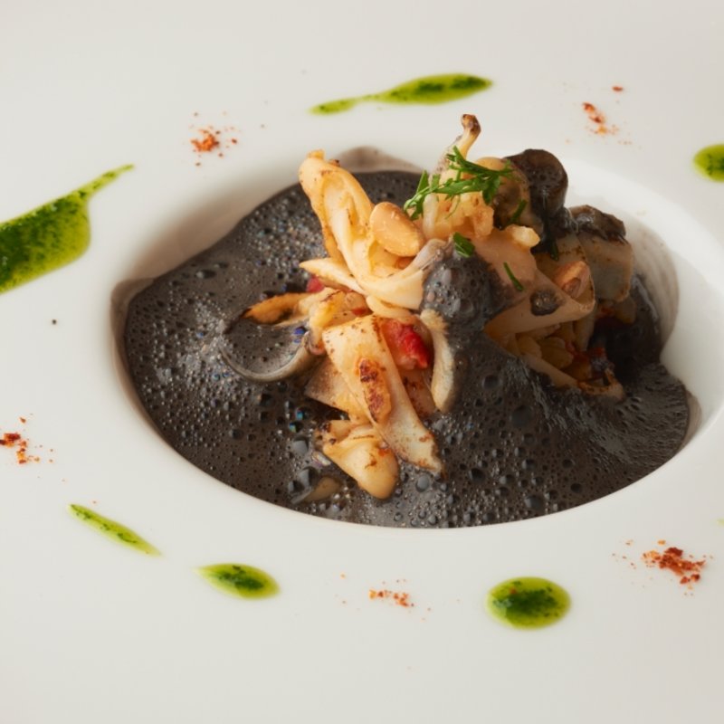 活ツブ貝のタルタル(La Maison Courtine ラ・メゾン・クルティーヌ)