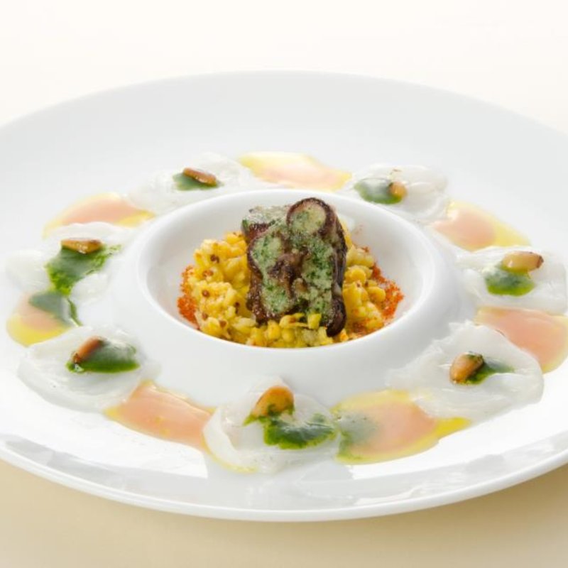 鮮魚のカルパッチョ(La Maison Courtine ラ・メゾン・クルティーヌ)